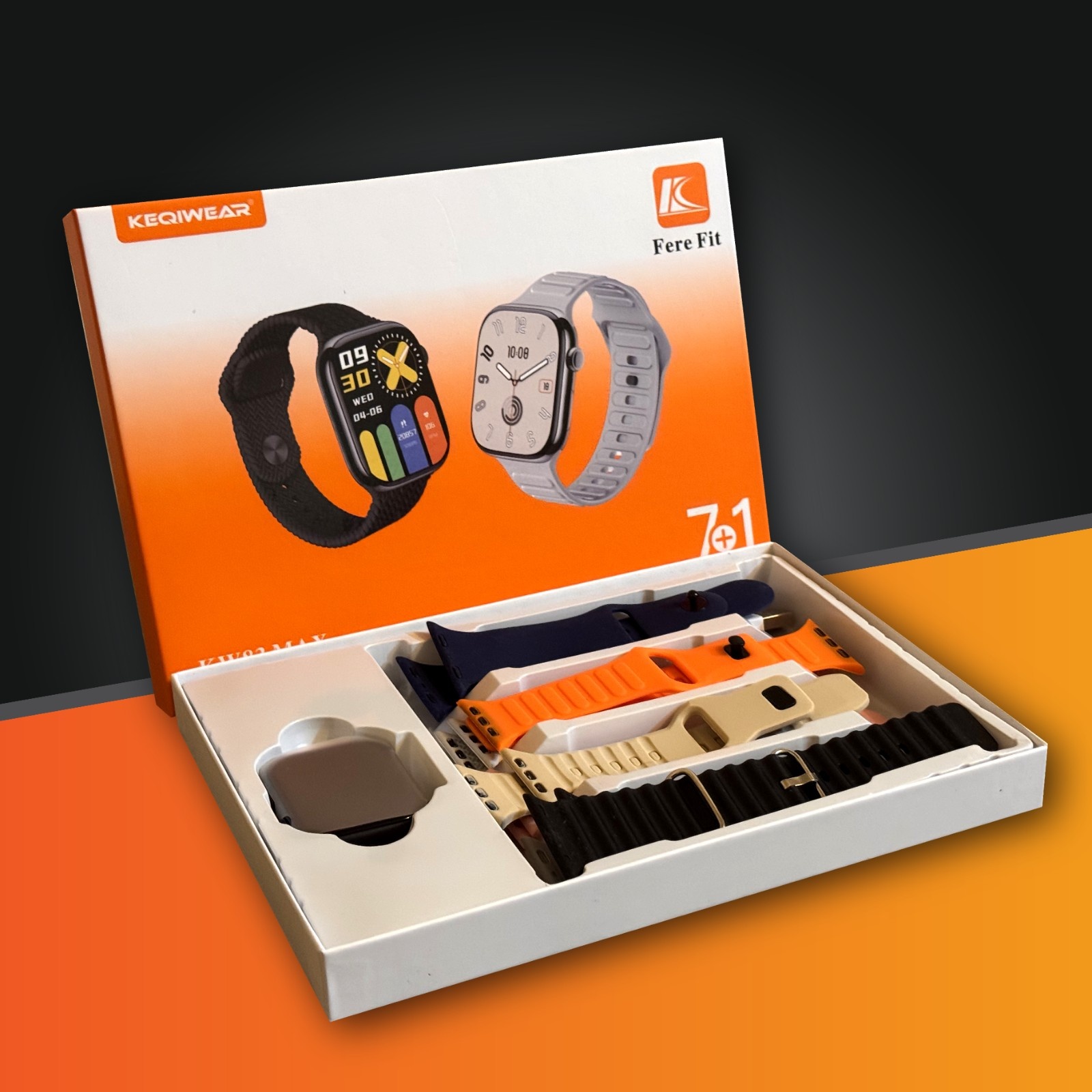 KW83 Max Premium Smartwatch (7+1)